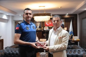 Başkan Çetin, Zabıta Personelinin Zabıta Haftası’nı Kutladı